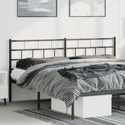 Testiera in Metallo Nero 193 cmcod mxl 83371