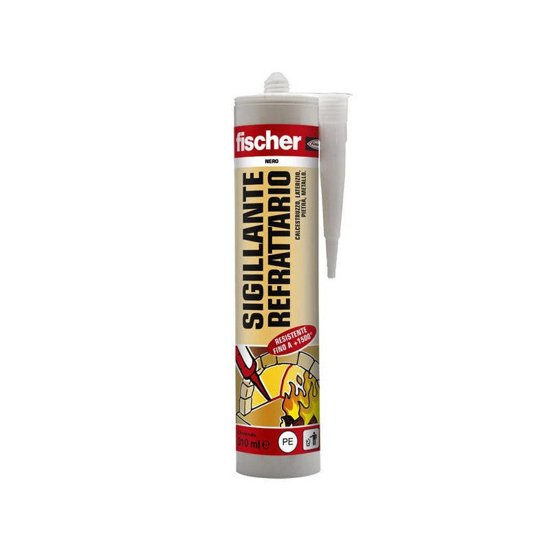 Silicone Alta Temp.Sr 1200 Nero Ml 300 Fischer