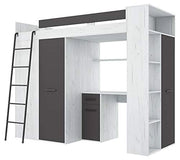 MOBILE VERANA L CRAFT BIANCO GRAFITE