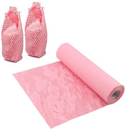 Papier per impacchettamento 30CM x 50M - Confezione rossa - Avvolgicarta - Carta riciclata - Leggera - Resistente allo shock - Carta per imballaggio