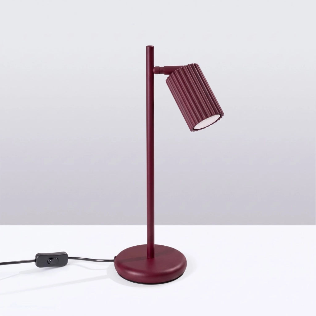 Lampada da scrivania KARBON bordeaux