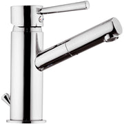 Rubinetto Miscelatore Monocomando Lavabo in Ottone Mariani Hermes Cromato