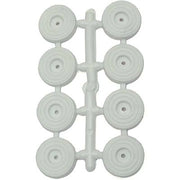 GOMMINO SOTTOSEDIA PRONTY - BIANCO D.MM 25 + VITE CF=PZ 8- 12 confezioni