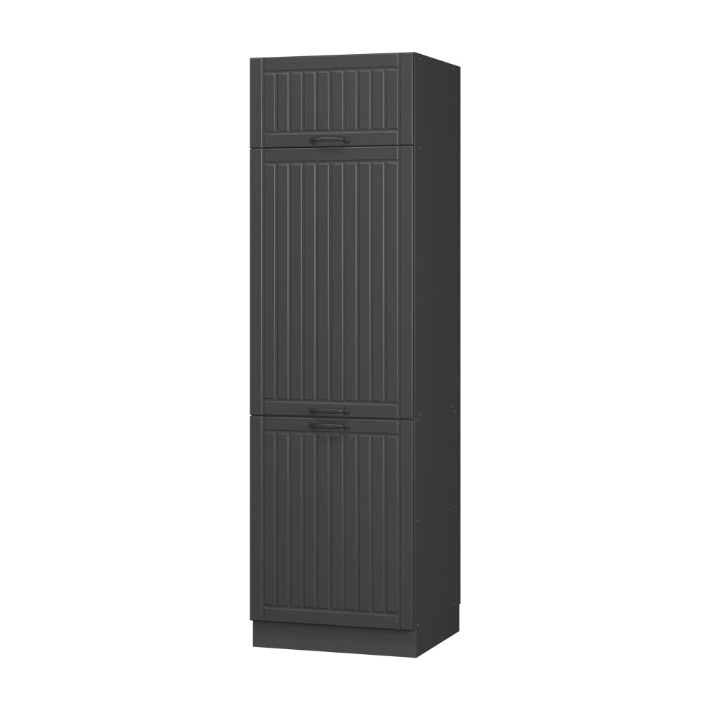 Vicco Armadio frigorifero Grigio scuro 60 cm