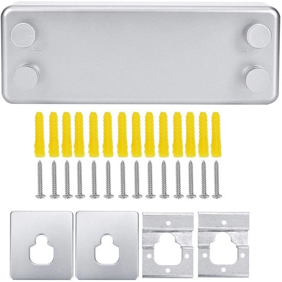Linea di asciugamani indoor - Realizzata con alluminio e acciaio inossidabile - Adatta per bagno e balcone - Solida e affidabile - Ideale per uso domestico.