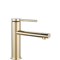 Rubinetto Da Lavabo Rea Oval Gold Low