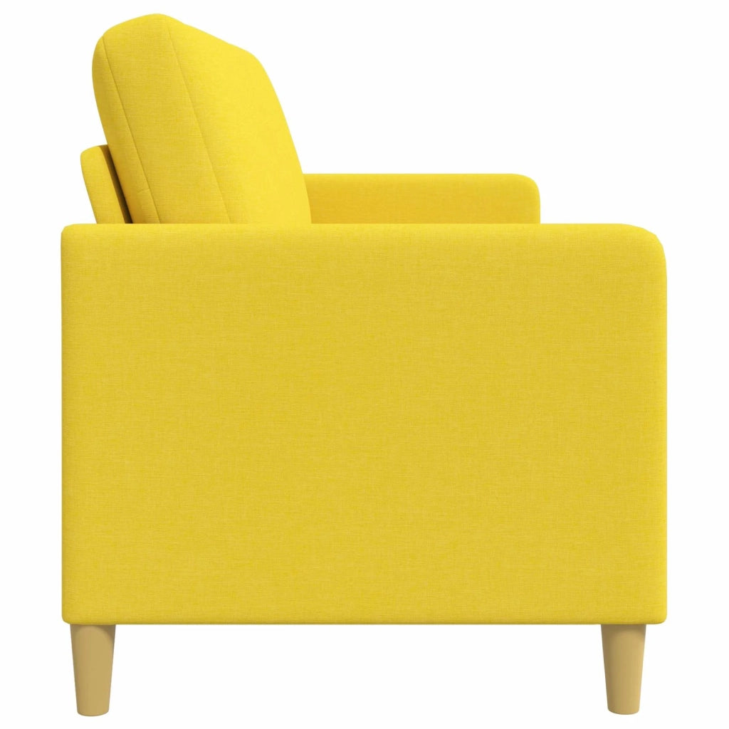 Divano con Storage Giallo Chiaro 172 x 78 x 87 cm Poliestere 42036957