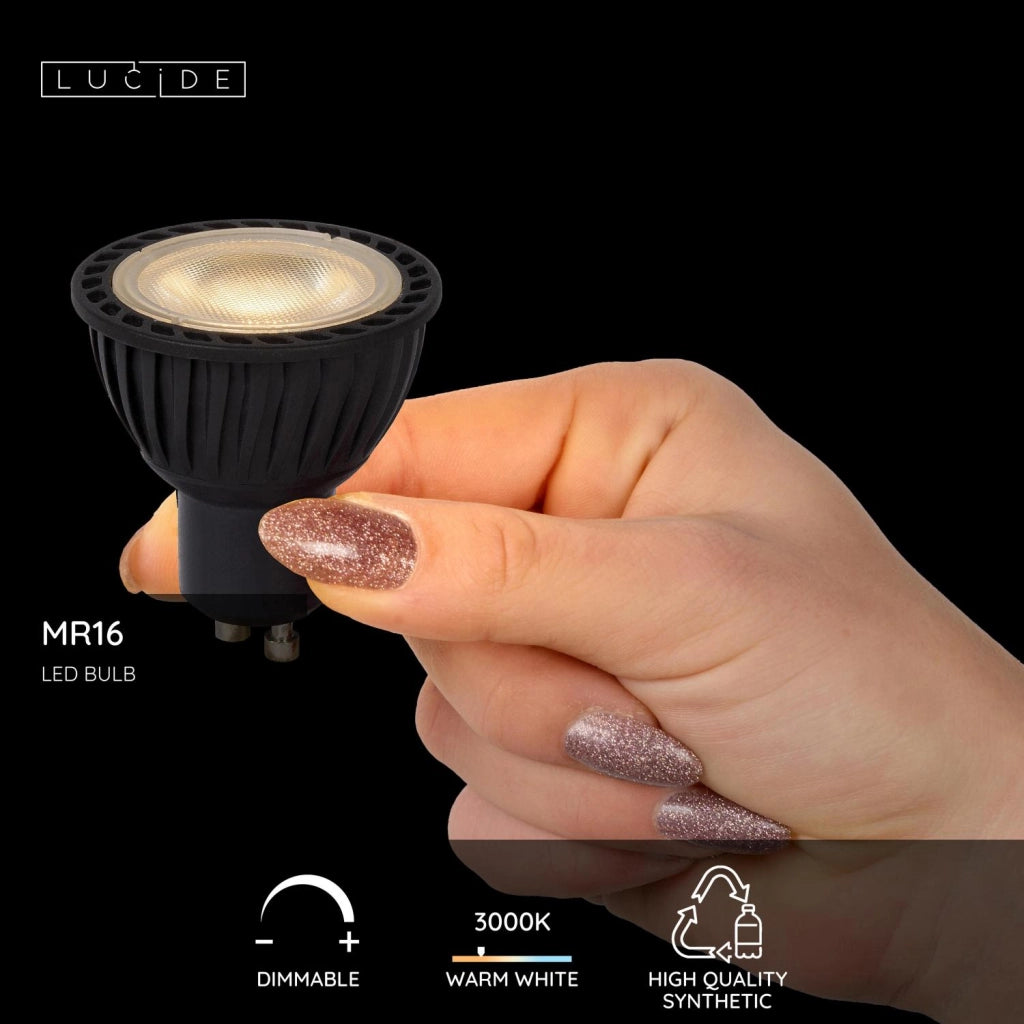 Lampadina LED riflettore GU10 5W 3000K 320lm Lucide