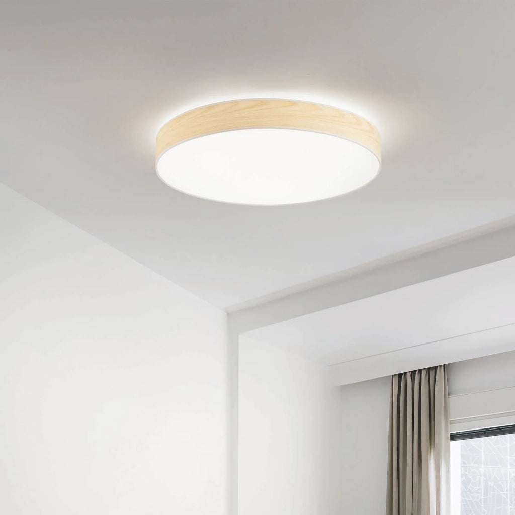 Set Up Paralume Cilindro D70 H09 Bianco Tessuto - Ideal Lux Collezione SET