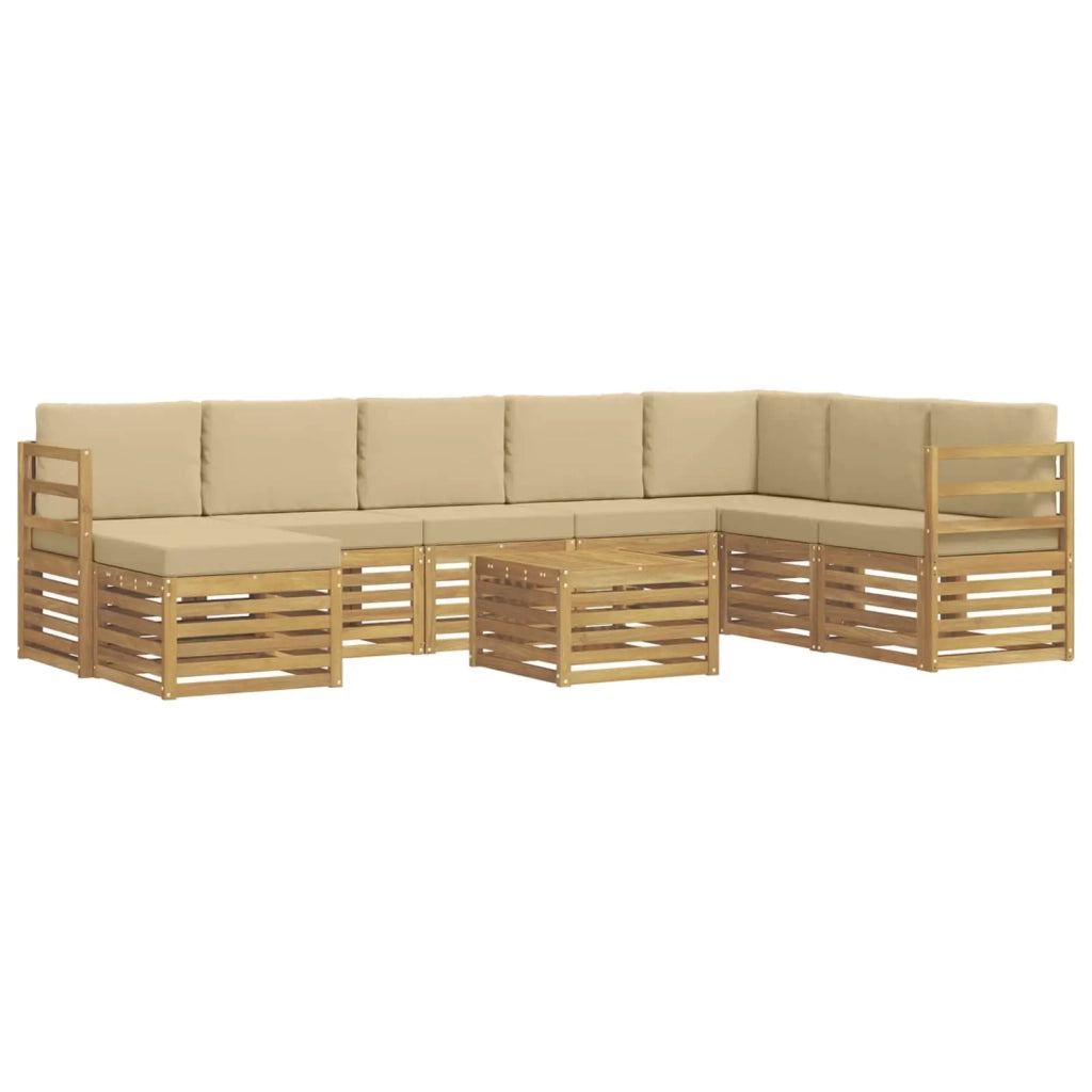 Set divani Legno di Acacia Massello