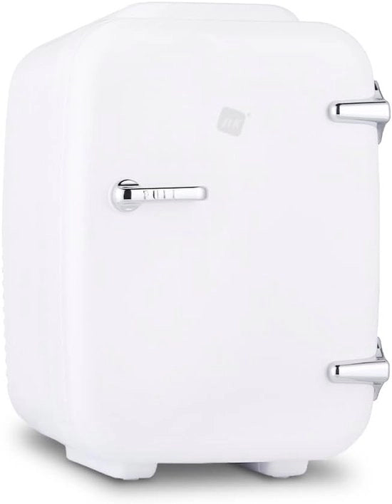 Mini frigorifero portatile con capacità di 4 Litri, 12V-220V, funzione di raffreddamento e riscaldamento per cosmetici e bevande
