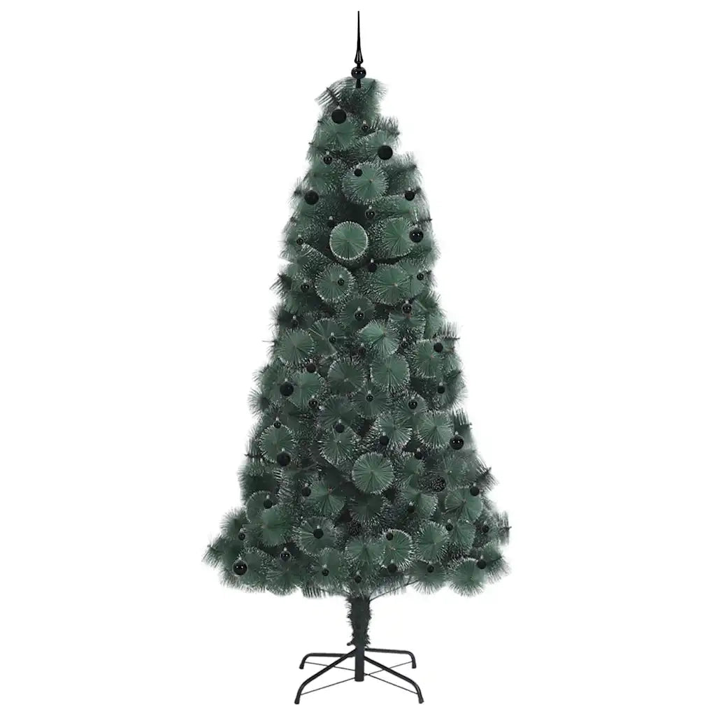 Albero di Natale artificiale pre-illuminato con set di palline 3396191