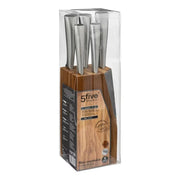 Set 5 Coltelli da cucina completo con Supporto