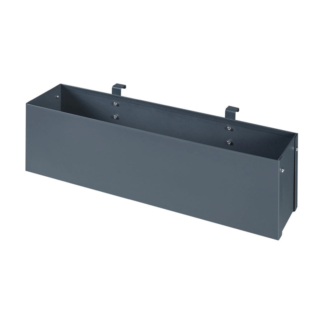 Cassetta di Fiori Achtkarspelen per Balcone 50 x 12 x 15 cm Antracite [en.casa]