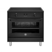 Cucina Bertazzoni AMN964IENNE 90x60 con piano a induzione e forno elettrico multifunzionale nero classe A
