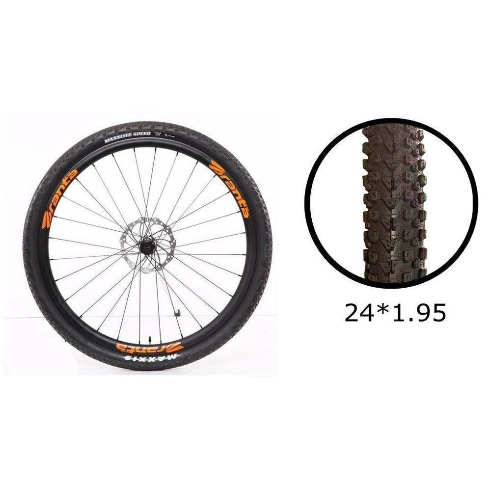 Trade Shop - Copertone Ruota Pneumatico Gomme Per Bici Bicicletta Mtb Bike 24 × 1.95 Zx-8105 -