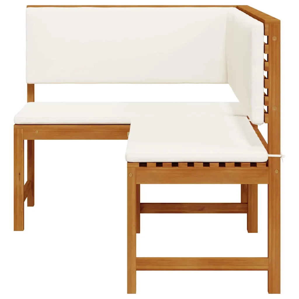 Sedia da Giardino con cuscino Marrone 140 x 100 x 91cm 4107149
