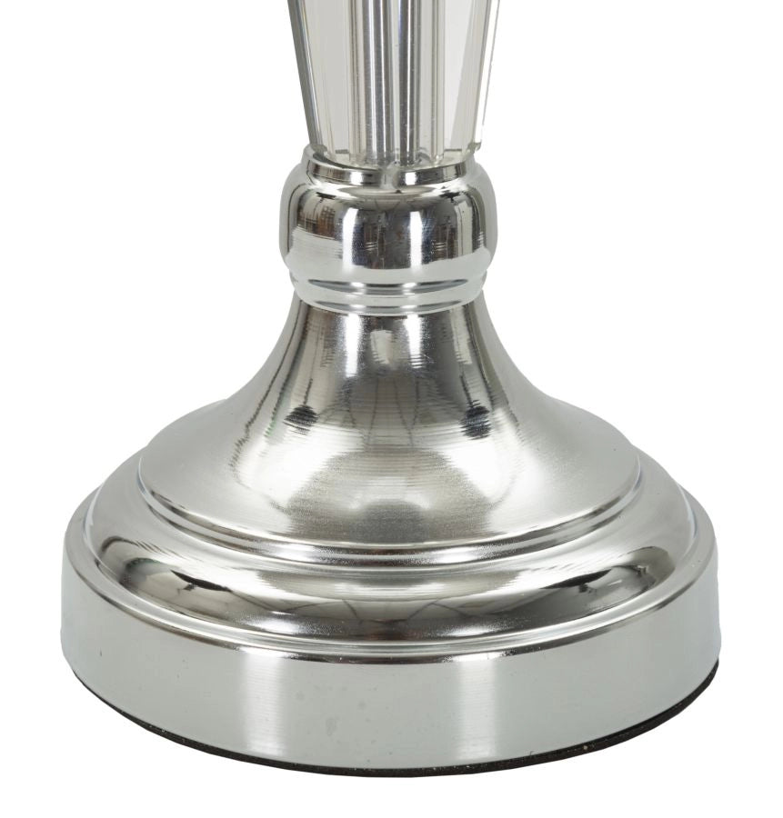 LAMPADA DA TAVOLO SILVERY CM Ø 30X56