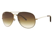 Occhiale da sole in metallo gold lenti revo multicolor brown ob36 - ob36-04/ob01-10 1 pezzi Zippo
