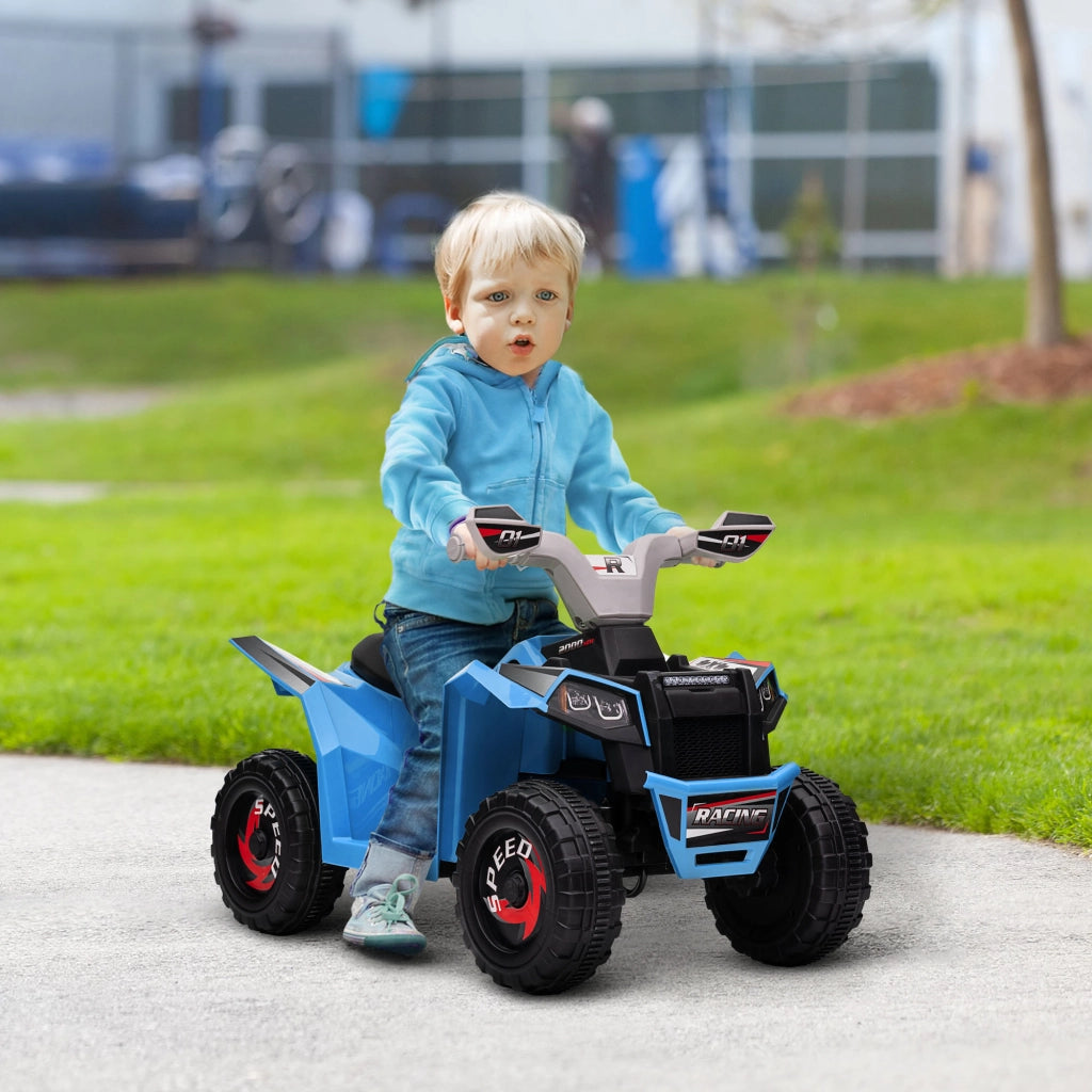 Quad Elettrico per Bambini ¨C Xylo ¨C Blu, 2.5 km/h, 18-36 Mesi
