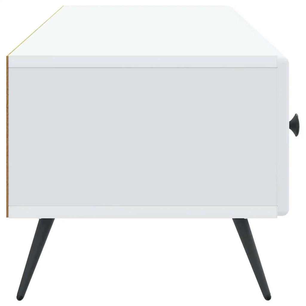 Mobile TV Bianco 147 x 34,5 x 30 cm Legno ingegnerizzato 895625