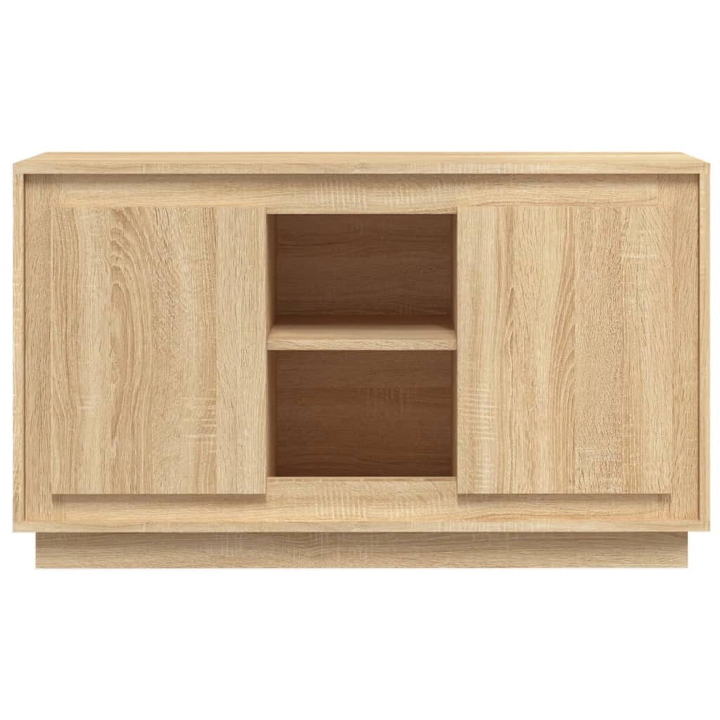 Buffet credenza cassettiera armadio mobile contenitore organizer cucina soggiorno rovere Sonoma 102 x 35 x 60 cm legno ingegnerizzato marrone 02_0031481
