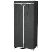 ARMADIO IN TESSUTO STAND APPENDIABITI DA TERRA STENDER PORTA ABITI PORTATILE Grigio