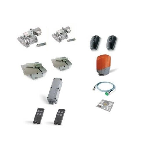 KIT COMPLETO PER CANCELLI A BATTENTE SERIE HL2524PSB CARDIN KT-HL2524PSB NUOVO