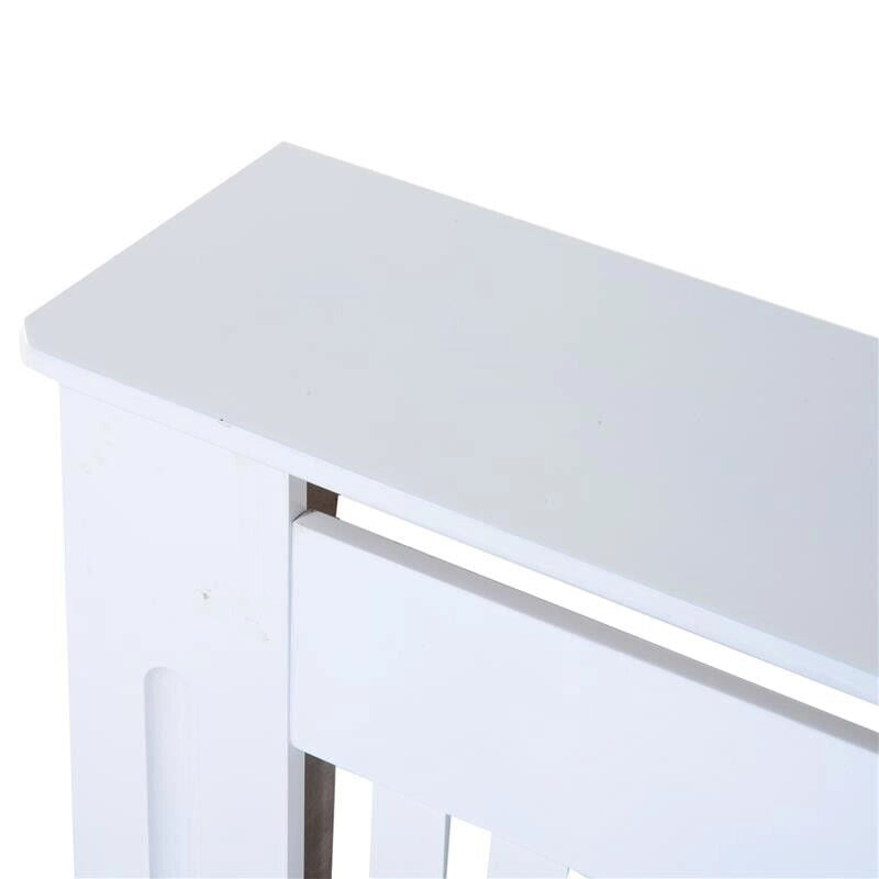 COPRITERMOSIFONE IN LEGNO MDF BIANCO, 112X19X81CM