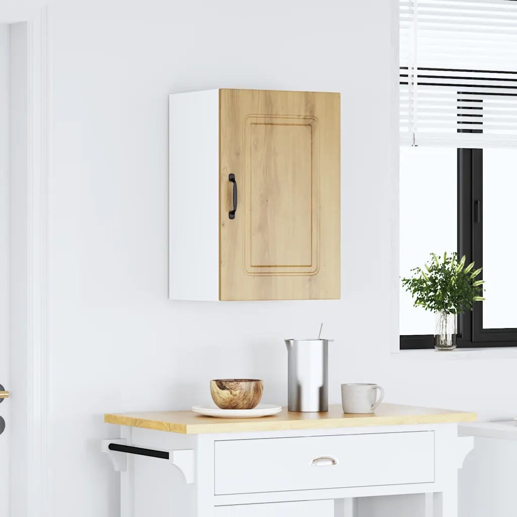 Pensile da Cucina Kalmar Rovere Artigianale Legno Multistrato