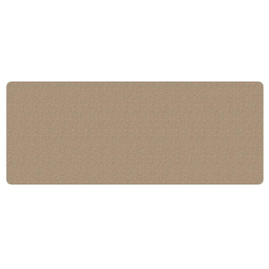 Tappeto Corsia Aspetto Sisal Sabbia 80x200 cm 355790