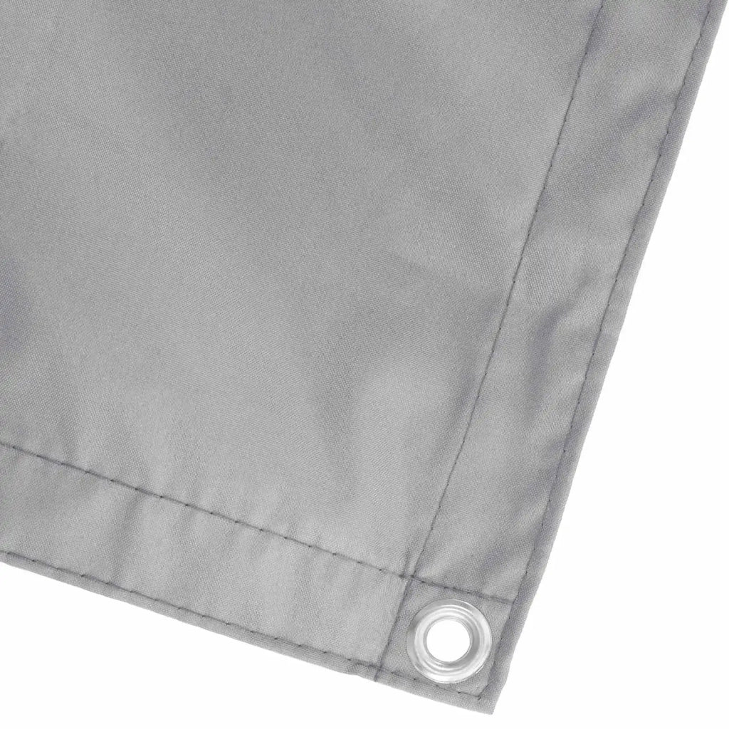 Schermo da balcone Grigio chiaro 100 x 500 cm Tessuto Oxford