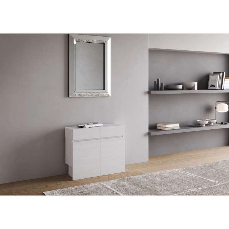 Panche Evolve Inferiore e superiore 72x26x300 - Bianco Frassino
