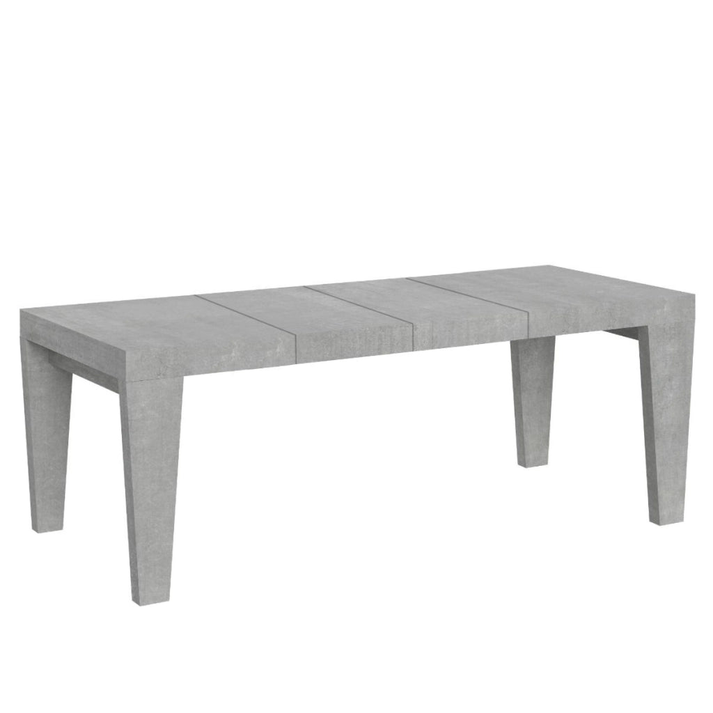 Tavolo allungabile 160/420x90 cm Spimbo Premium cemento