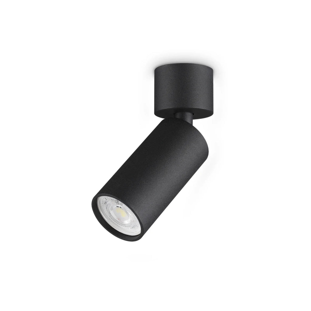 Applique Dynamite 1 Luce Gu10 Nero