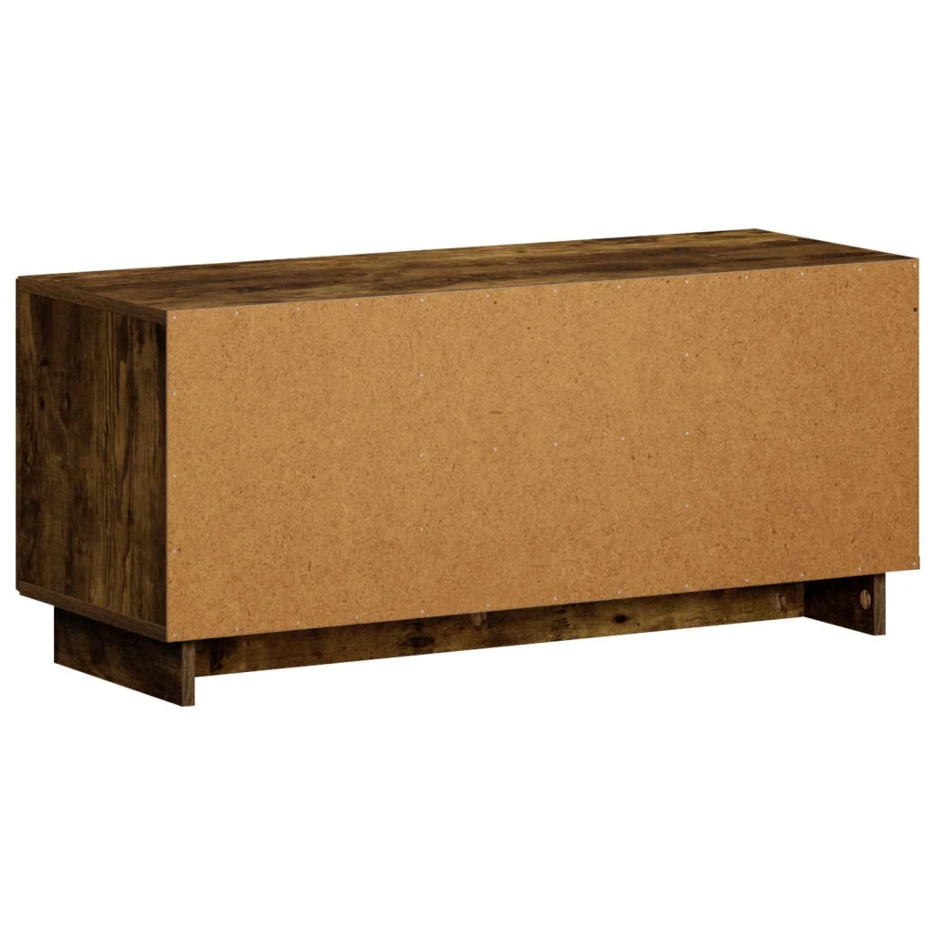 Supporto TV 90 x 34.5 x 40 cm Rovere Fumo Legno ingegnerizzato 8011482