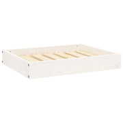 Divano-culla per cani comodo 61,5 x 49 x 9 cm in legno massello di pino bianco 02_0042743