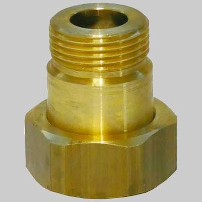 RACCORDO DI GIUNZIONE CON DADO GIREVOLE MF  M 3/4 x F 1     MADE IN ITALY