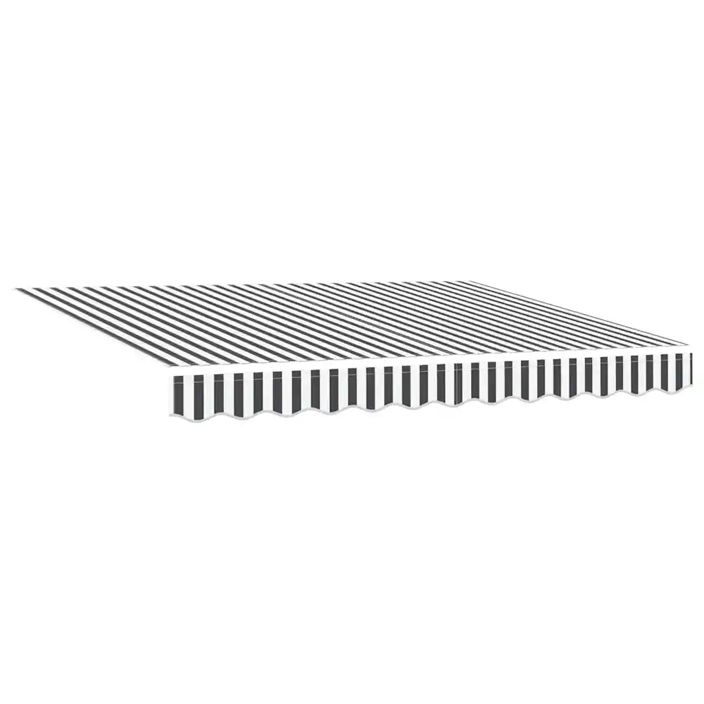 Telo di ricambio per tenda da sole Antracite e Bianco 3 x 2 m 42000471