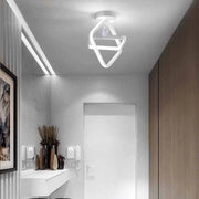 Trade Shop - Lampadario Led 25w Rombo Plafoniera Pendente Soffitto Luce 4000k 3000k 6500k Pn-03b -