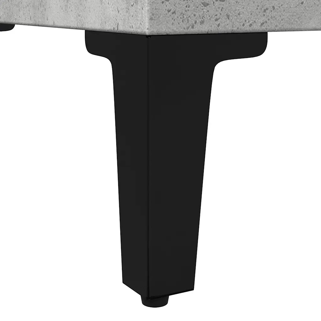 Armadietto da Bagno Grigio Cemento 30x30x100 cm in Truciolato