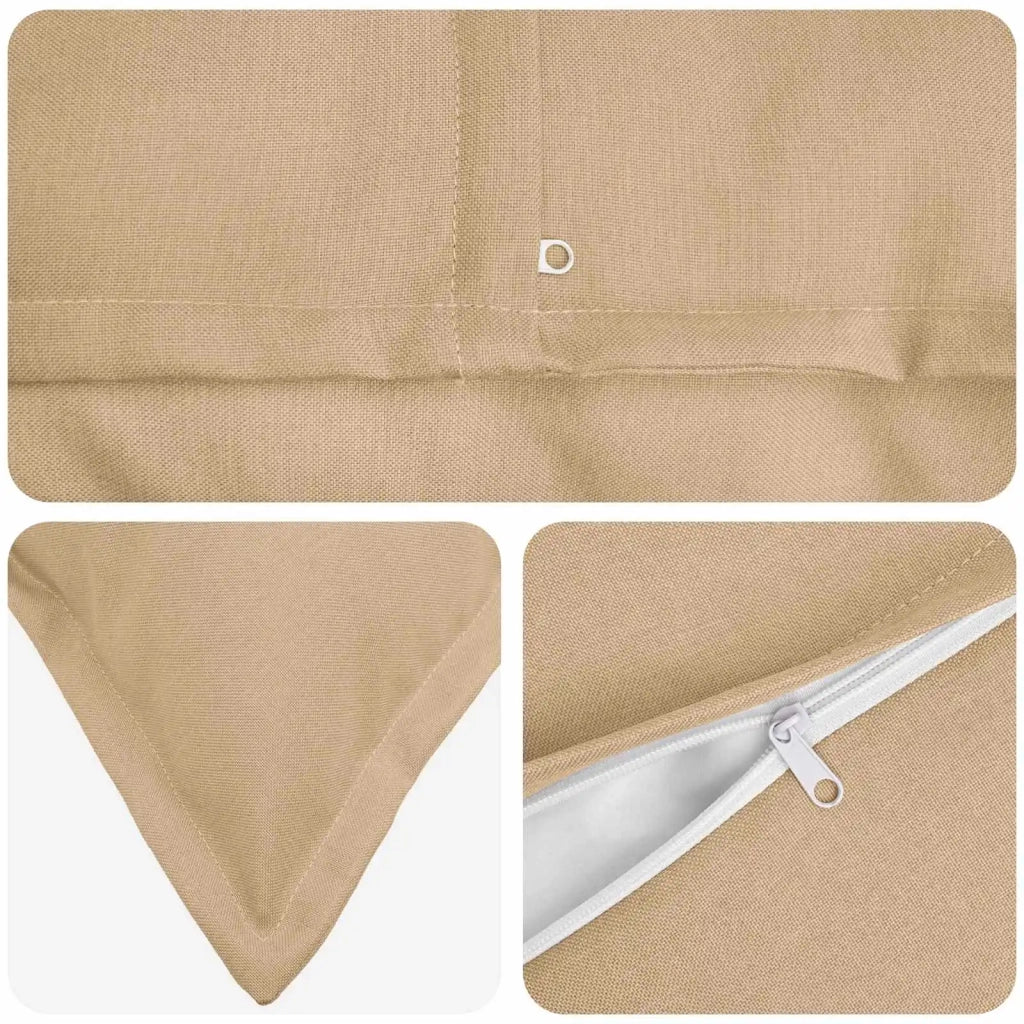 Federa 6 pcs HOUTEN Crema 50 x 75 cm Lino 919730