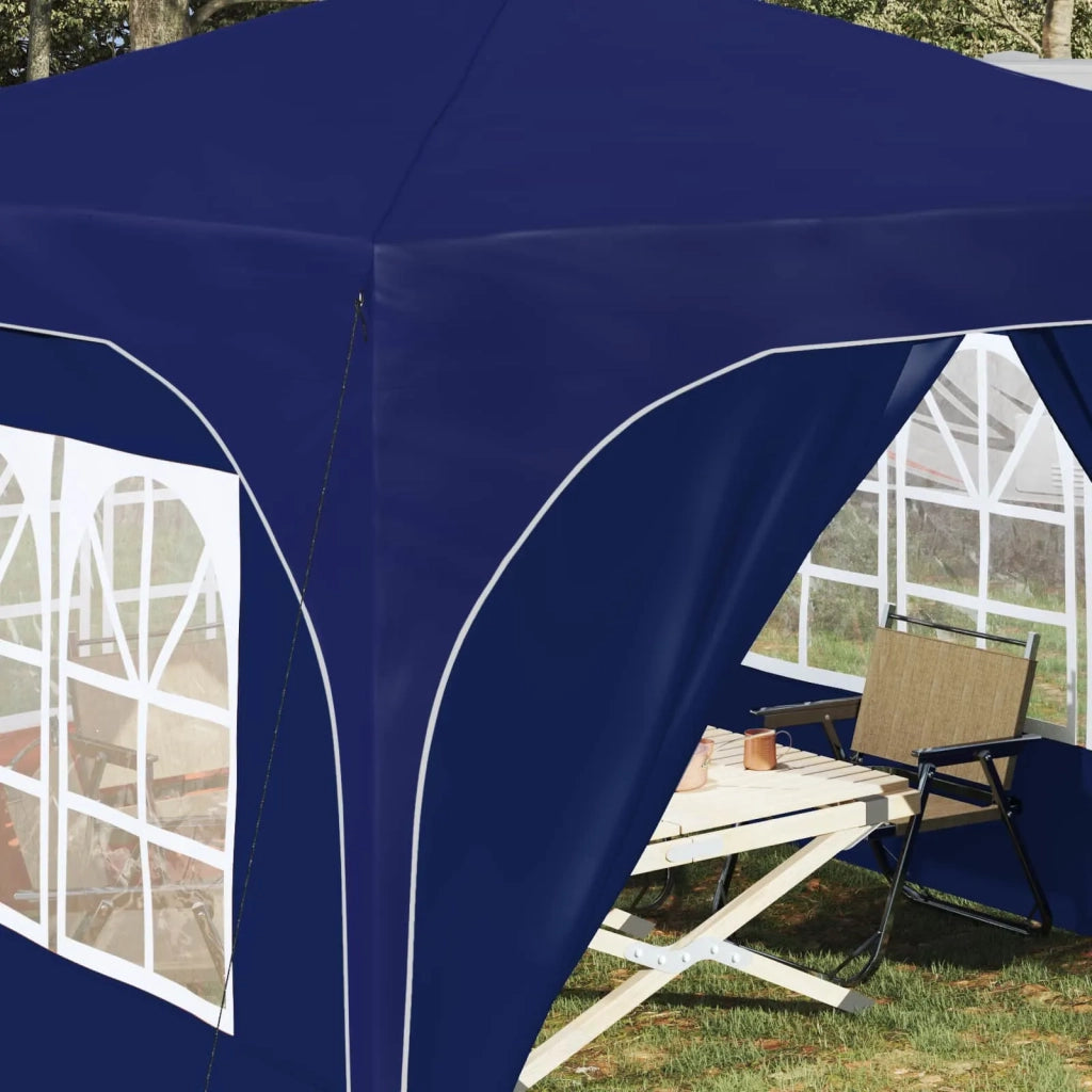 Tenda per feste a pop-up 290 x 290 x 245 cm Blu 42019868