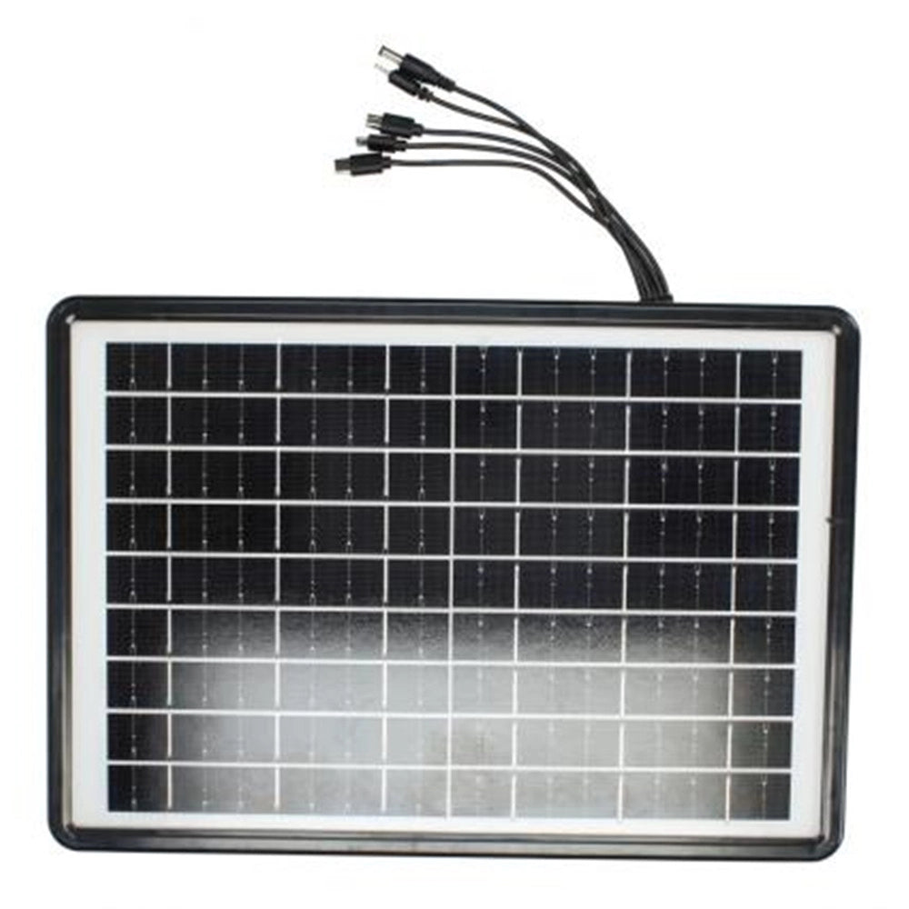 Trade Shop - Pannello Solare Caricabatterie Usb 5v 2,4a Ricarica Rapida Smartphone 12w Zo-712kc -