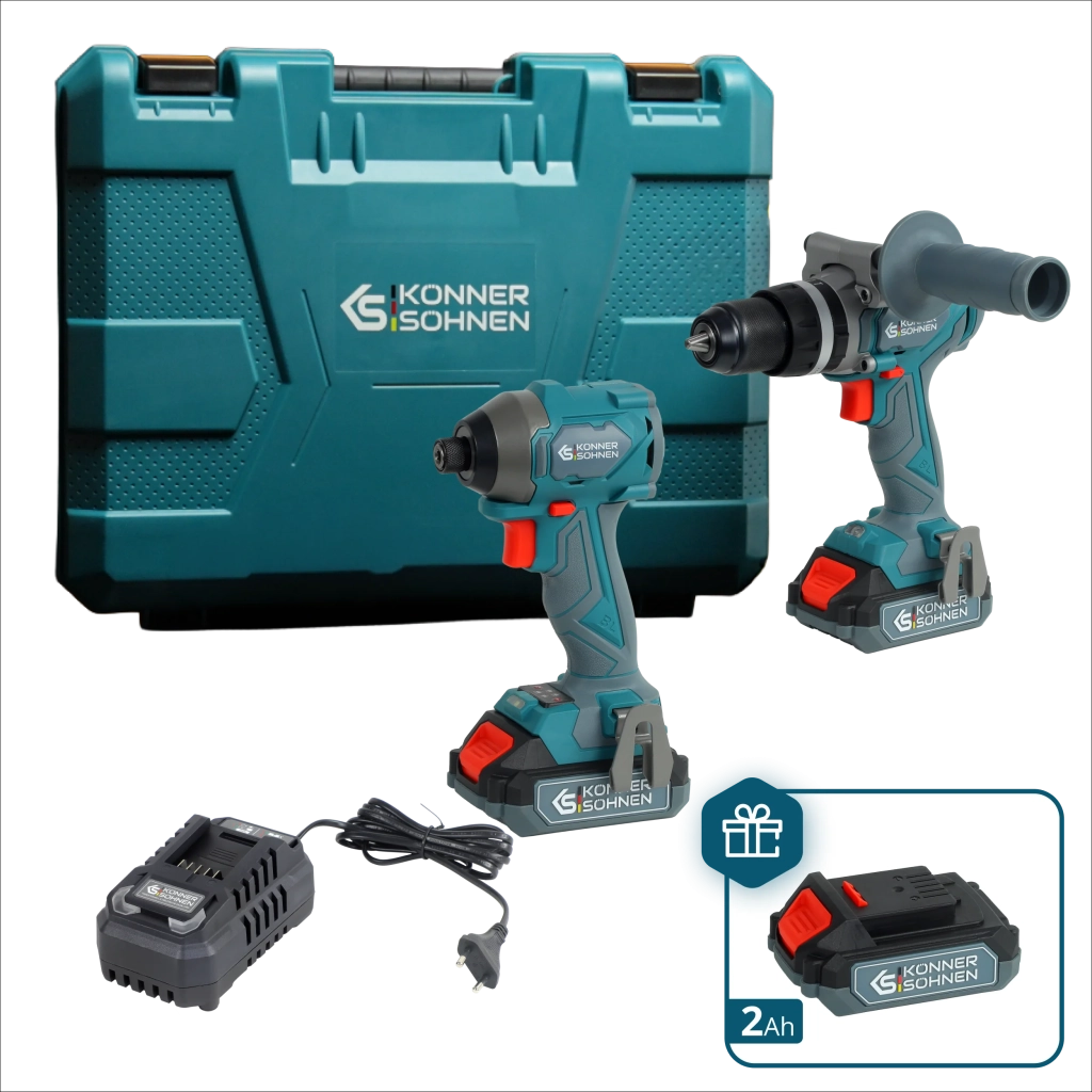 Set Master Senza Fili 2in1 KS IDISD 20V SET 2 PLUS