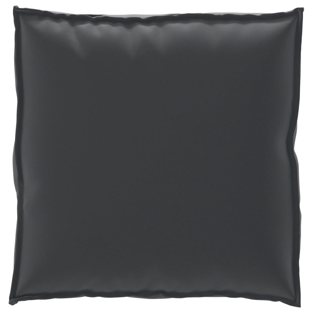 vidaXL Cuscino per seduta pallet Nero 70 x 70 x 12 cm Tessuto Oxford