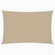 Parasole a vela | Telo Ombra | Vela da ombra Oxford Rettangolare 2x4 m Beige