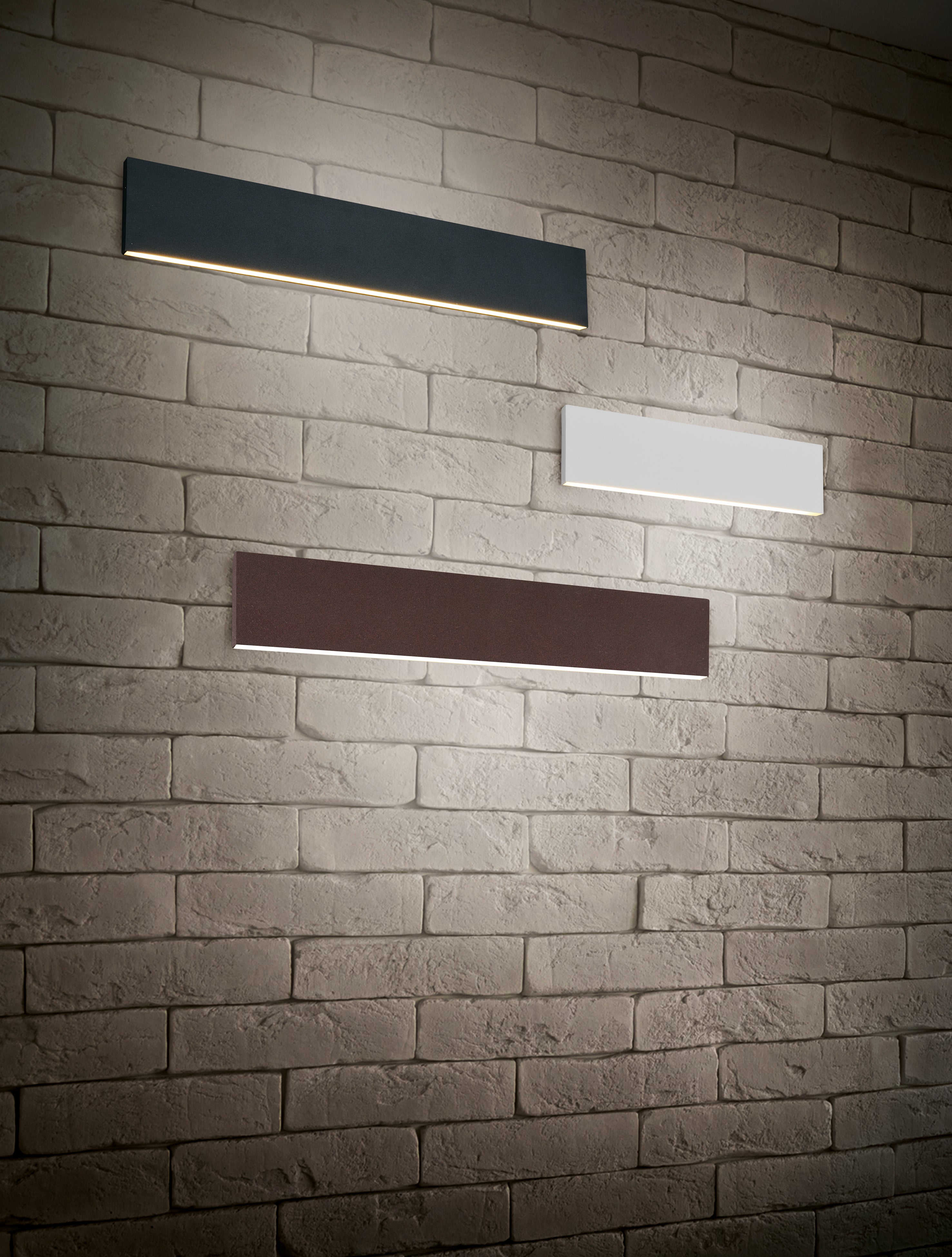 Applique da Interno a LED in Metallo Antracite