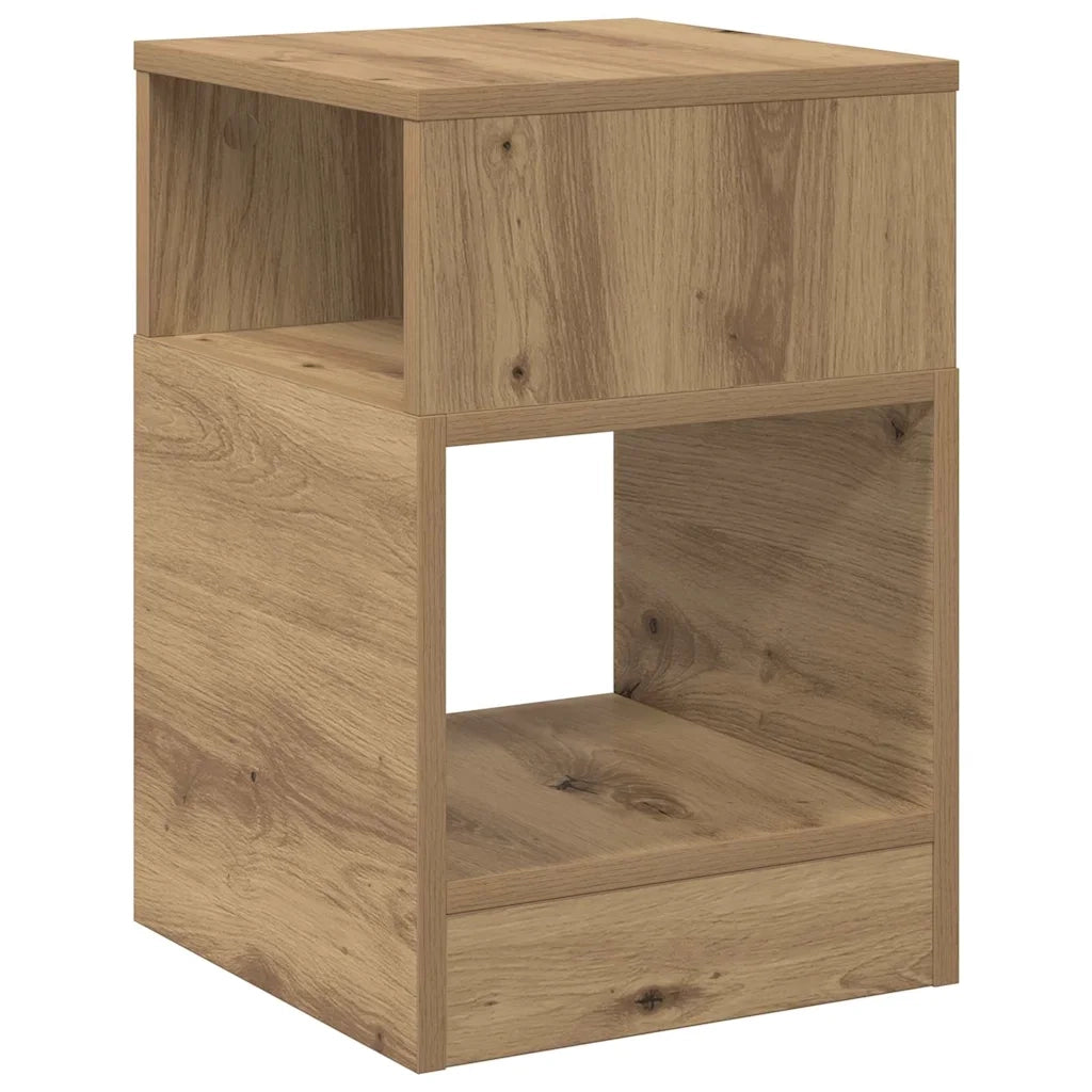 Tavolino Rovere artigianale 30,5 x 30 x 45 cm Legno multistrato 890910