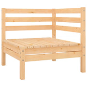 Set Salotto da Giardino 4 pz in Legno Massello di Pino 806617